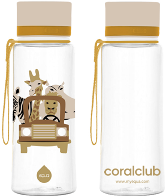 Water bottle EQUA "Safari"